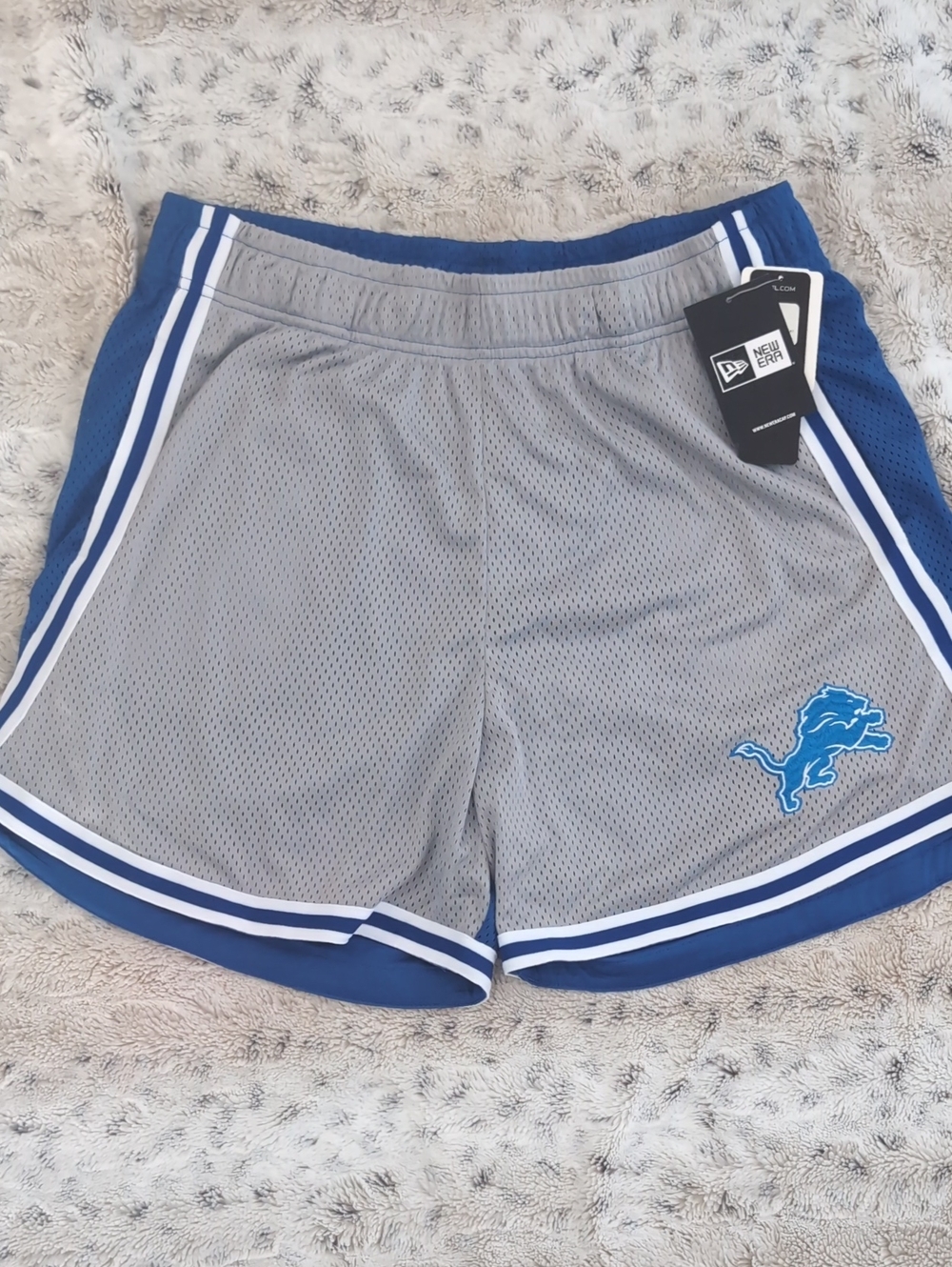 New Era Detroit Lions Sport Classics Mesh Shorts